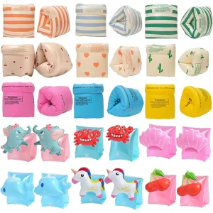 Kids Floating Lounge Floatie Ride ons Custom Diaper Neck Pool Float Swim Tube Ring Duck Swimming Float Inflatable Swim Armbands