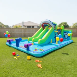 Kids Indoor Playground Toy Inflatable Bouncy Castle Kids’ Favorite Entertainment