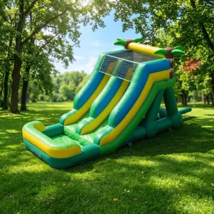 Kids Inflatable Bouncer Combo Inflatable Slide With Ball Pit for Indoor Outdoor Play