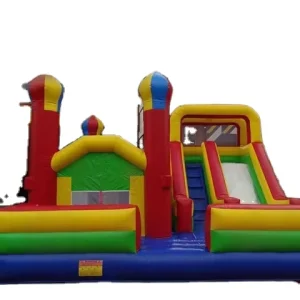 Kids Inflatable Bouncy Castle Bounce House Commercial Jumping Castles Side Slide for Sale