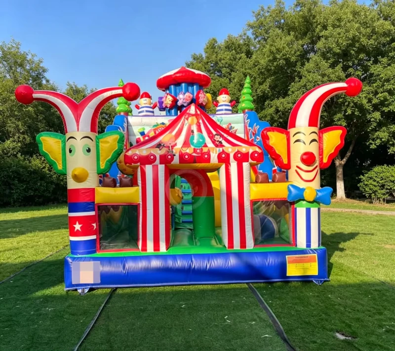 Château Gonflable pour Enfants avec Toboggan