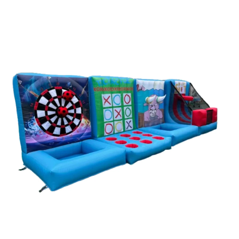 Jeux interactifs gonflables pour enfants - 4 jeux de carnaval gonflables différents à vendre