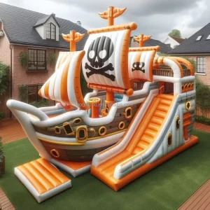 Kids Inflatable Jumping Castle with Slide Bouncy Park House for Play