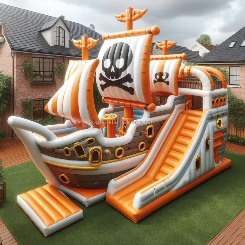 Castello Gonfiabile per Bambini con Scivolo, Casa da Gioco Bouncy Park