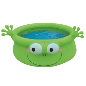 Kids Inflatable Pool with Cartoon Animal Design