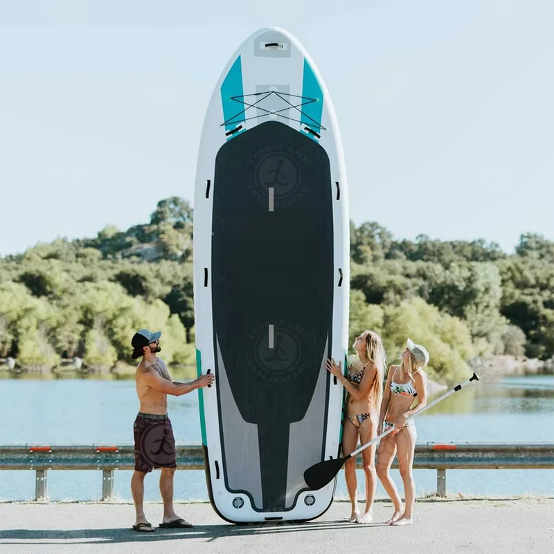 Kinder aufblasbares Stand Up Paddle Board Leichtes Mini Isup mit Sicherheitsleine für Kinder Anfänger Wassersporttraining