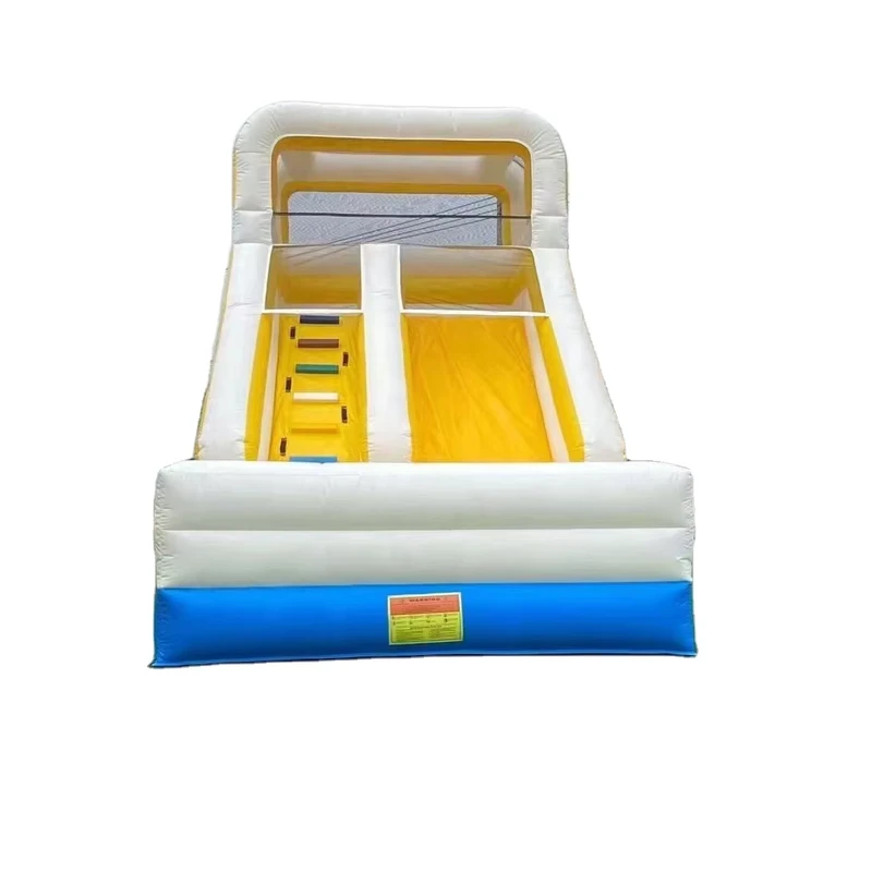Kinder aufblasbarer Nass-Trockenslide, kleiner Garten aufblasbarer Rutsche