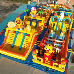 Kids Jumping Castle Inflatable Luxury Large Obstacle Course Inflatable Castle Trampoline Castle for Adult