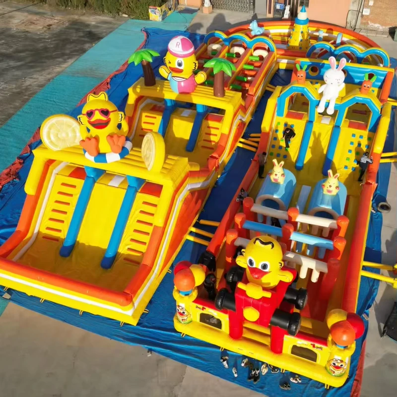 子供用ジャンピングキャッスル インフレータブル ラグジュアリー 大型障害物コース インフレータブルキャッスル トランポリンキャッスル 大人用
