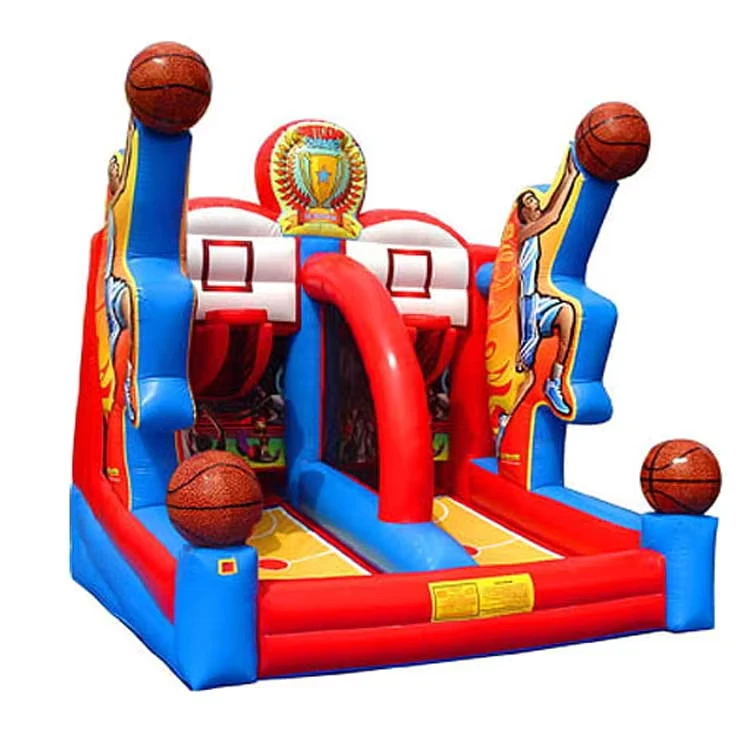 Kids Mini PVC Inflatable Basketball Hoop with CE Certification for Outdoor Use