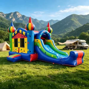 Kids PVC Inflatable Jumper Bouncer Giant Playground Bouncy Castle Jumping Commercial Rental Bouncing Slide Combo Bounce House