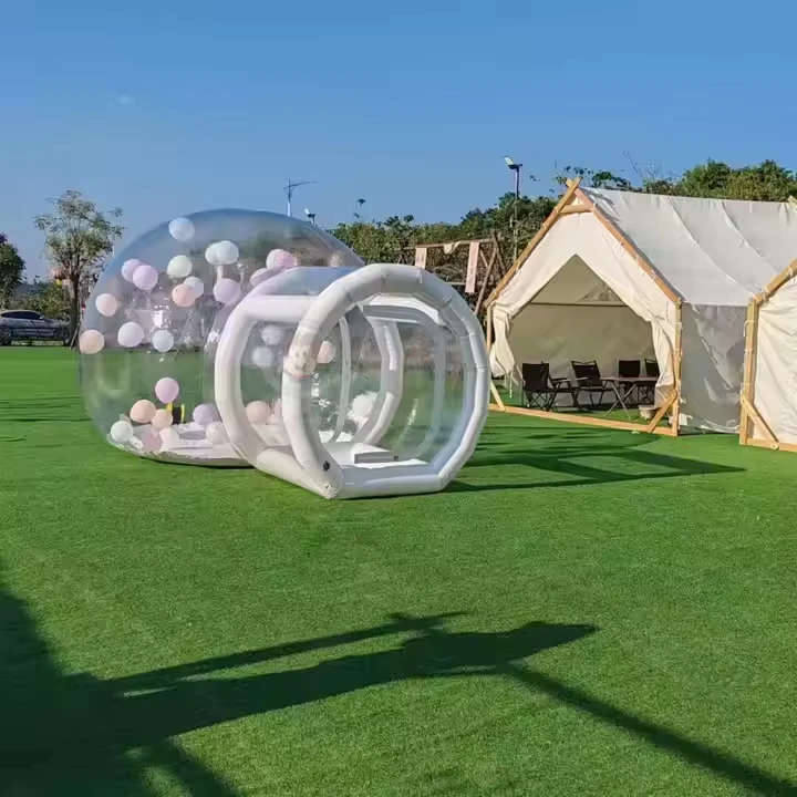 Kids Party Giant Clear Inflatable Crystal Igloo Dome Bubble Tent Transparent Inflatable Bubble Balloons