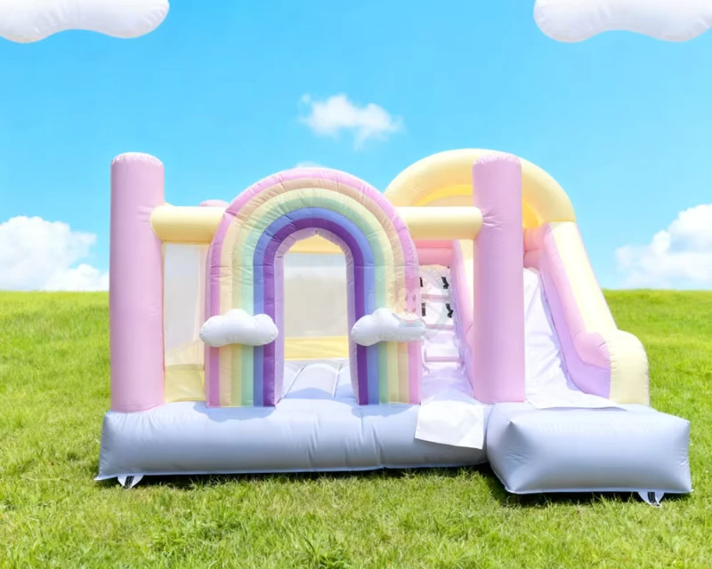 Kinderen Speel Opblaasbare Verhuur Combinatie Springkussen Opblaasbaar Bouncy Castle