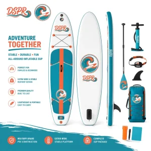 Kids Safe Inflatable Stand up Paddle Board Small Size Light Weight for Children Water Play Paddling Practice