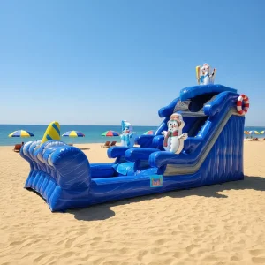 Kids Waterslide Water Park Slides Amusement Park Backyard Outdoor Commercial Waterslide Inflatable Water Slide With Pool
