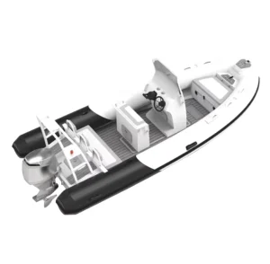 inflatable aluminum boat ribs LE560 inflatable boat with steering