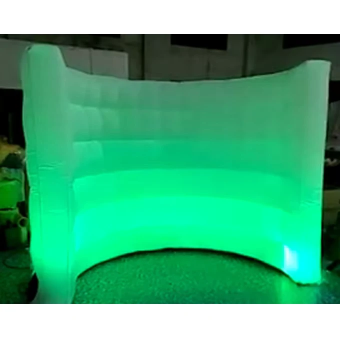 Dinding Foto Inflatable LED Dekorasi Dinding Udara Inflatable