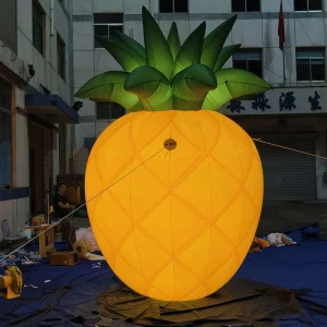 LED Inflatable Pineapple Decoration Light up Meichen Event Festival Advertising Inflatable Factory Direct Supply