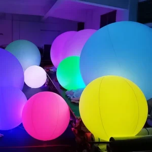 LED Lighting Advertising Inflatable Balloons for Party Decoration