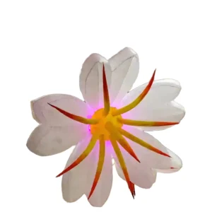 LED Lighting Decorative Inflatable Flowers Inflatable Tulip Flower for Hanging on the Stage Background