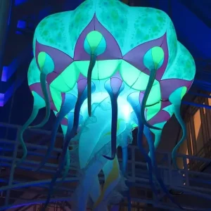 LED照明インフレータブルクラゲホームパーティー用品装飾用インフレータブルクラゲ