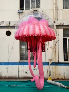 LED Lighting Inflatable Luminous Jellyfish Inflatable LED Inflatable Jellyfish Balloon