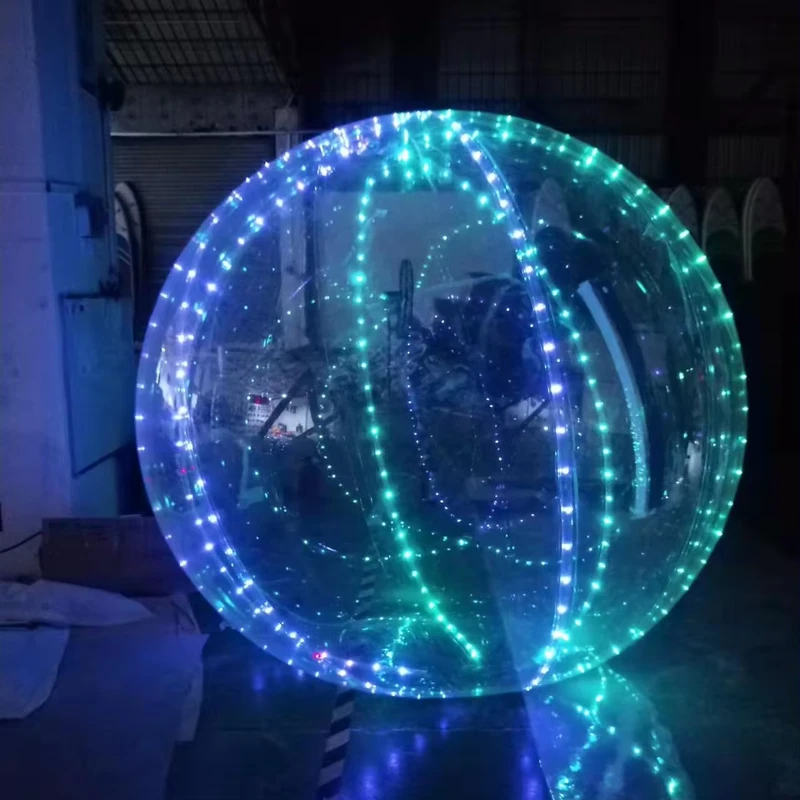 LED照明 PVCインフレータブル装飾 大型ハンギングパーティー用発光LEDバルーン