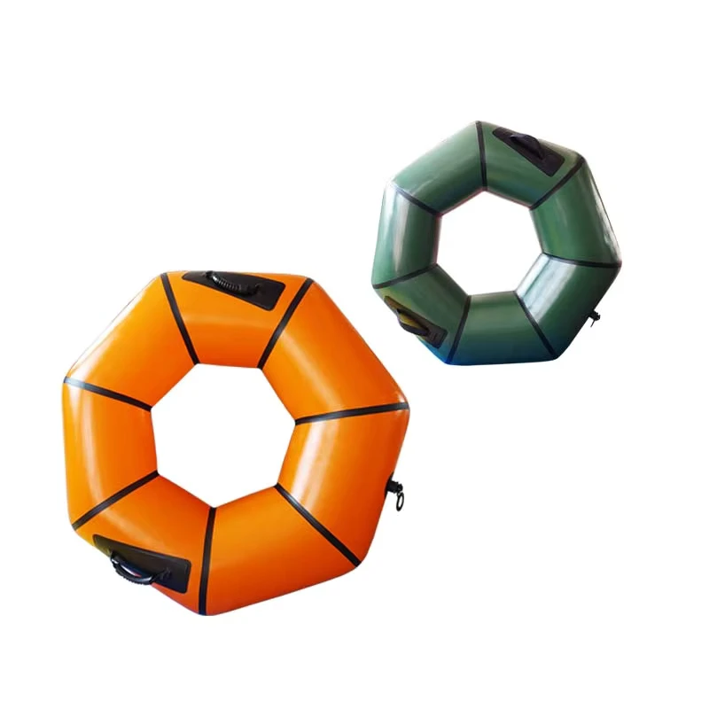 LOVE INFLATABLES AF 25080 aufblasbarer einzelner Flussring mit Stoff TPU Nylon zum Treiben