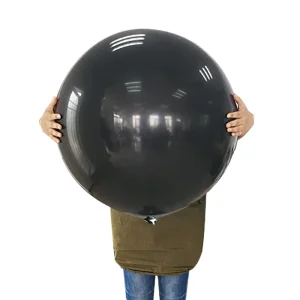 Bóng bay latex trơn lớn 36 inch, nhiều màu sắc retro tiêu chuẩn, vàng, trắng, bạc, xanh lá, đen, cam
