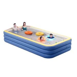 Large Adult Inflatable PVC Swimming Pool Above Ground Outdoor Play Pool for Children and Adults