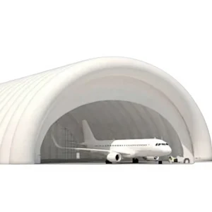 Large Aircraft Inflatable Hangars Dome Arches Tents for Storage Waterproof Durable Customizable Size