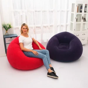 Large Beach Motorized Backrest Portable Sofa Outdoor Children Inflatable Chair for Adults