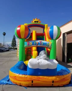 Gran Tobogán Inflable Comercial para Niños y Adultos
