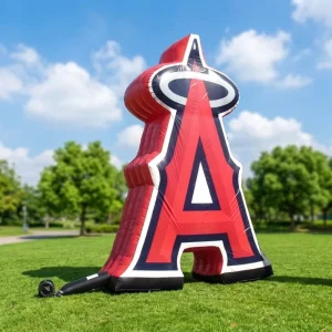 Large Custom Inflatable Letters Light Up Air Dancer Sign Electric Blower Durable Water Repellent for Business Advertising
