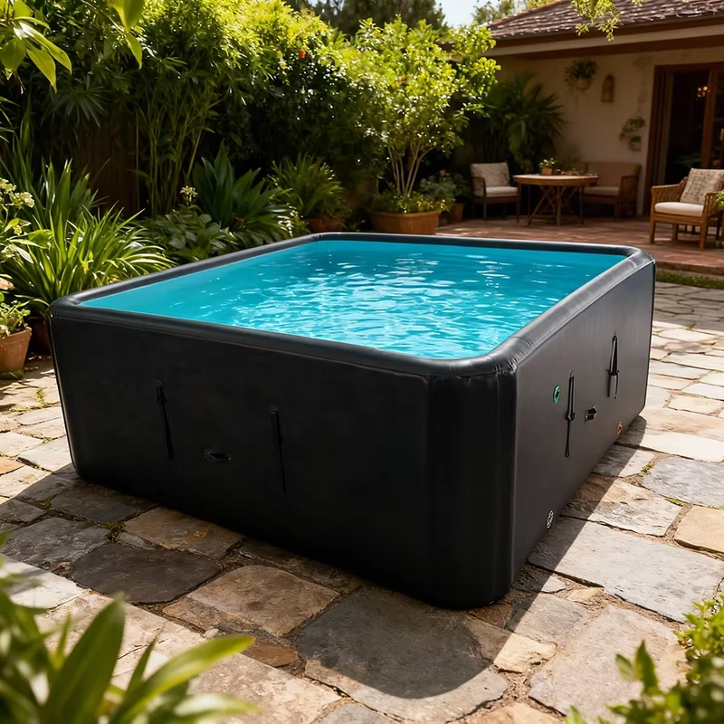 Large Dropstitch Inflatable Swimming Pool Portable High Quality for Family Adults & Kids