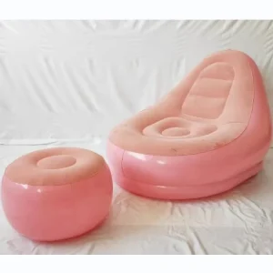 Large Foldable PVC Lounger Seat Bean Bag Sofa Lazy Inflatable Sectional Outdoor Couch