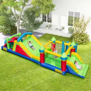 Large Footprint Heavy-Duty PVC Bounce House Inflatable Bespoke Styling High Capacity (>500kg) for Entertainment Parks Leisure