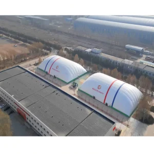 Large Industrial Building Inflatable Basin Air Dome Tents for Storage Mine Site Coal Shed