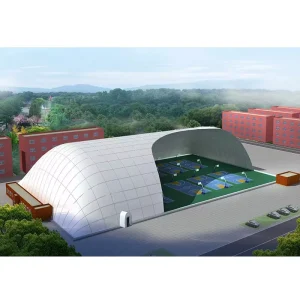 Large Inflatable Air Conditioner Gym Sports Court Field Air Dome Tent for Football Pool Badminton Basketball Sports
