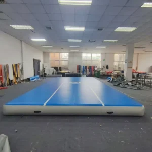 Large Inflatable Airtrack Gymnastics Mat Home Use Carbon PVC Sides Air Track Tumbling Gymnastics Mats Floors