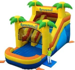 Large Inflatable Bounce House with Slide Combo Bouncers for Outdoors Inflatable