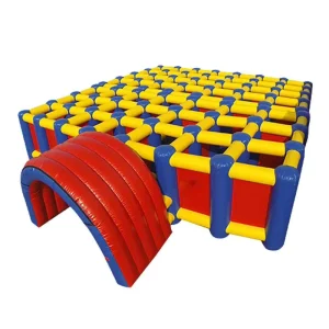 Large Inflatable Bouncy Castle Commercial Grade PVC UV Protective Waterproof Customizable Size Outdoor Team Building Party