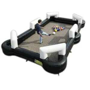 Large Inflatable Football Soccer Field & Outdoor Sports Court Team Building Event Rental with 4 Year Warranty