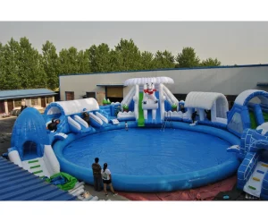Large Inflatable Pools Backyard Inflatable Paddling Swimming Pool River Flow Swimming Pool
