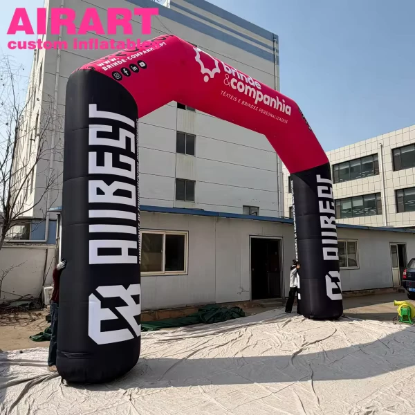 ซุ้มประตูพองขนาดใหญ่สำหรับการส่งเสริมการขายในงานกีฬา งานคาร์นิวัล และกิจกรรมทีม