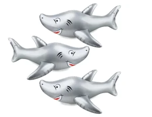 Large Inflatable Shark Animal PVC Floating Pool Toy for Summer Beach Pool and Ocean Parties