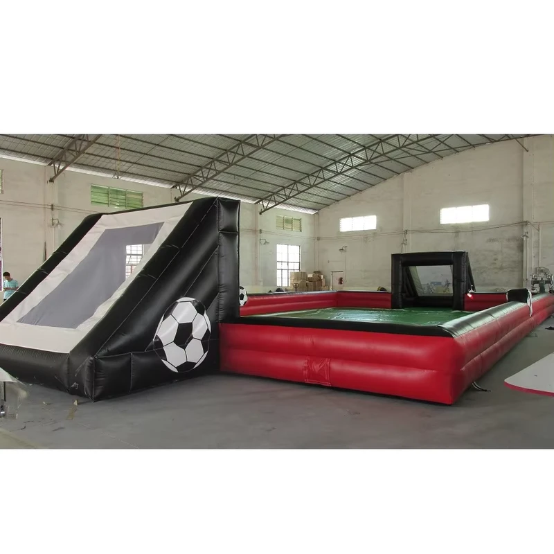 Grande Arena Desportiva Inflável para Crianças e Adultos, Campo de Futebol Inflável para Jogos ao Ar Livre