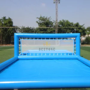 Large Inflatable Volleyball Court Beach Floating Inflatable Water Volleyball Field for Park Games