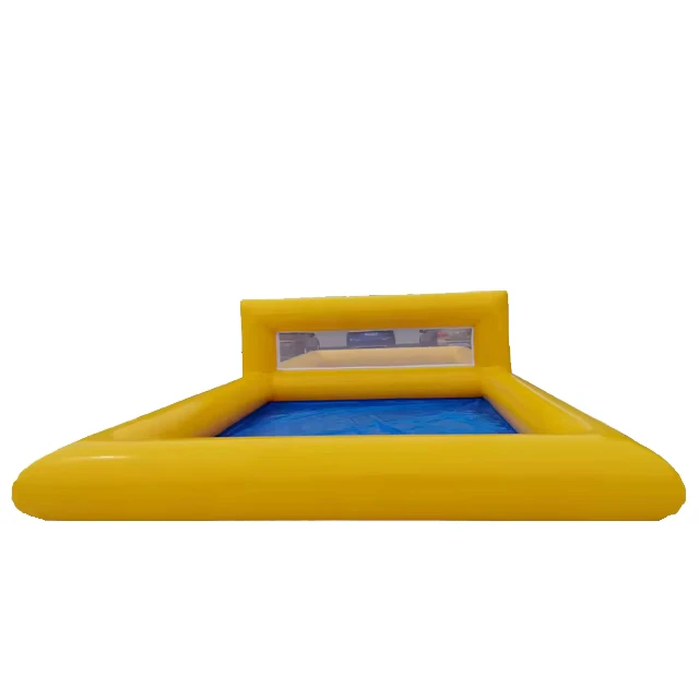 Terrain de volley-ball gonflable de grande taille