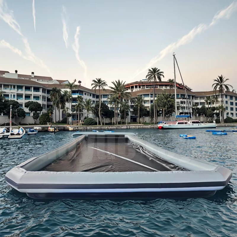Docks gonfiabili per yacht galleggianti, copertura di protezione per yacht, protezione per natanti